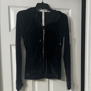 lululemon  Black Velvet Jacket